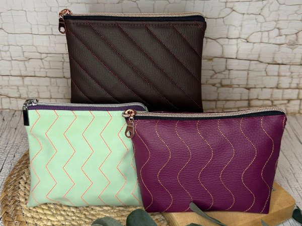 Endlosmuster Füllmuster Quiltmuster Mix 1 - redwork Stickdatei